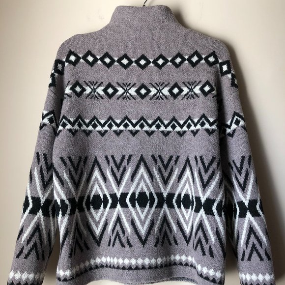 CHRISTIAN SIRIANO AZTEC SWEATER - Picture 3 of 9